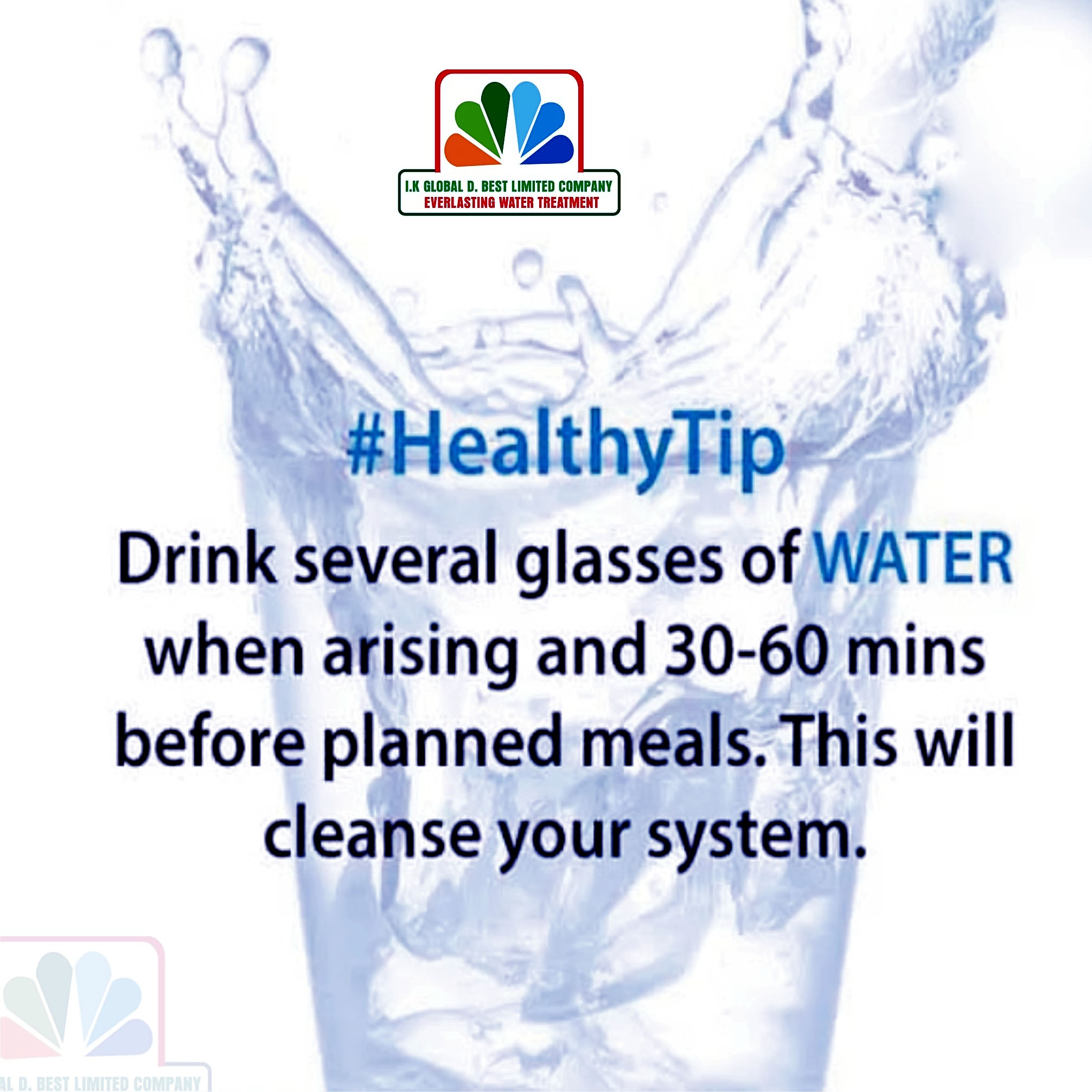 The best Way to drink water everlasting global